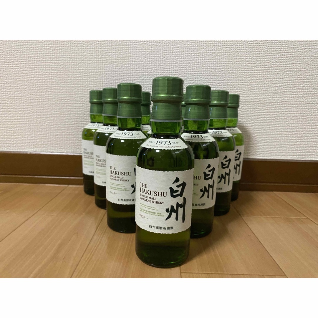 サントリー(サントリー)の白州NV ミニボトル　10本セット 食品/飲料/酒の酒(ウイスキー)の商品写真