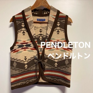 ペンドルトン(PENDLETON)のPENDLETON ペンドルトン 羊毛 ネイティブ柄 ベスト(ベスト/ジレ)