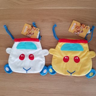 シマムラ(しまむら)のPUI PUI モルカー プイプイモルカー 巾着 救急モルカー パトモルカー(キャラクターグッズ)