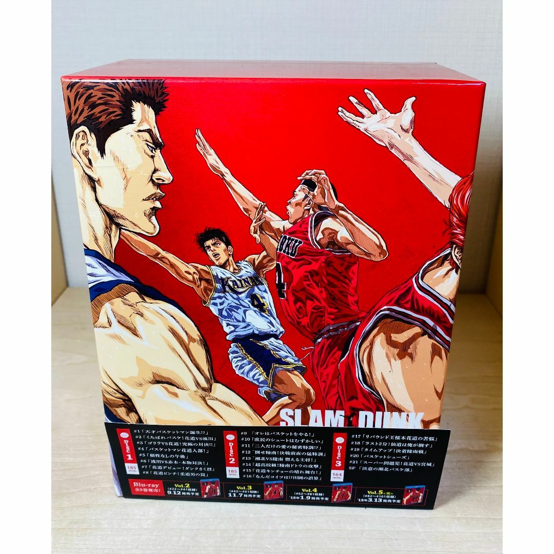 SLAM DUNK Blu-ray VOL.1 初回版 全巻収納BOX付 アニメ SLAM DUNK Blu-ray VOL.1 初回版 全巻収納BOX付 アニメ
