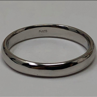 pt900  プラチナリング　平甲丸 サイズ 9.5号(リング(指輪))