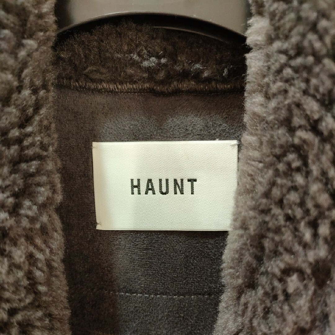 極美品HAUNT ボアベスト 38グレー 完売ハウント代官山の通販 by 極美品HAUNT ボアベスト 38グレー 完売ハウント代官山の通販 by