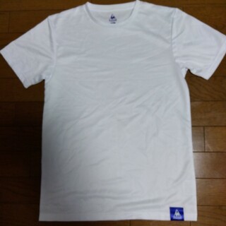 ルコックスポルティフ(le coq sportif)のルコック　ドライTシャツ　白　Mサイズ(Tシャツ/カットソー(半袖/袖なし))
