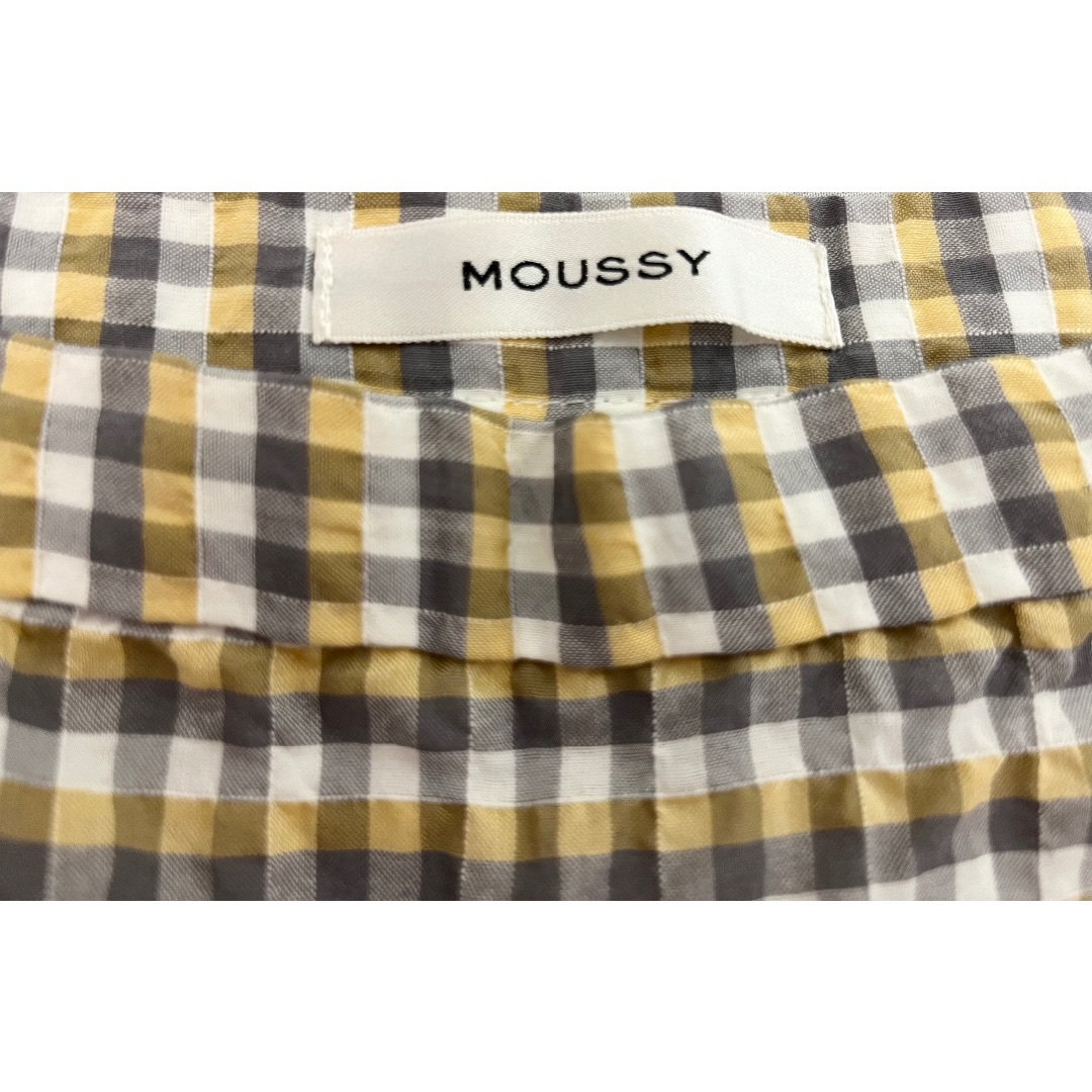 moussy(マウジー)のMOUSSY チェック　マーメイドスカート レディースのスカート(ロングスカート)の商品写真