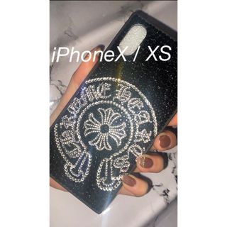 クロムハーツ(Chrome Hearts)の現品限りiPhone X/XS専用　クロムハーツデコ電(iPhoneケース)