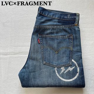 リーバイス(Levi's)の【世界限定501本】LVC×FRAGMENT ペンキ飛びデザイン デニム(デニム/ジーンズ)