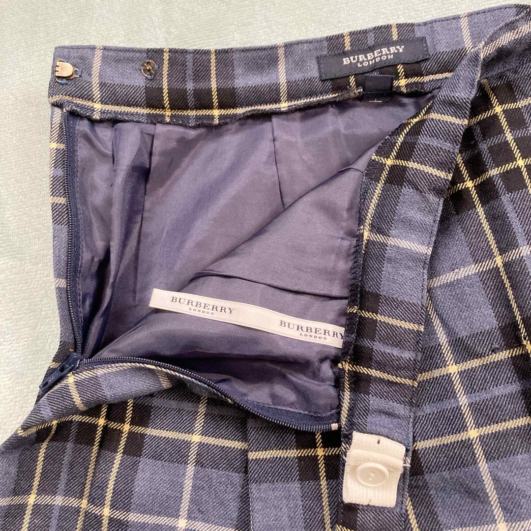 BURBERRY - バーバリー プリーツスカート チェック 140の通販 by
