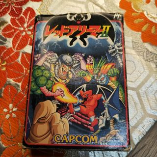 カプコン(CAPCOM)のレッドアリーマー2　箱付き　説明書付き(家庭用ゲームソフト)