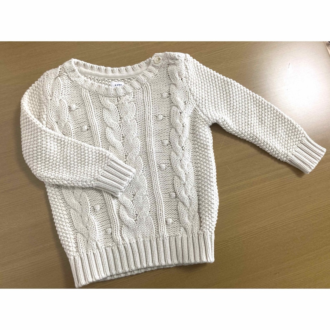 babyGAP(ベビーギャップ)の☆美品☆ Baby GAP ニット 80cm  キッズ/ベビー/マタニティのベビー服(~85cm)(ニット/セーター)の商品写真