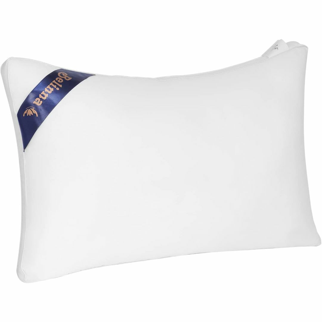 【色: ホワイト】枕 Belinna 枕 首が痛くならない 人気 低反発 低め  インテリア/住まい/日用品の寝具(枕)の商品写真