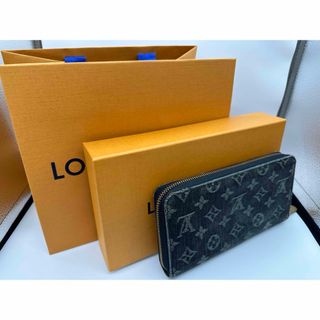 ルイヴィトン(LOUIS VUITTON)のルイヴィトン 長財布 デニム 黒(長財布)