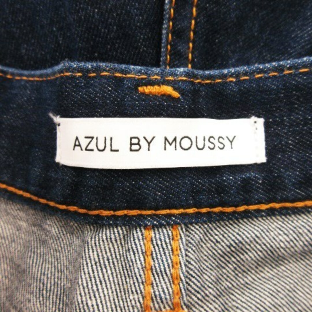 AZUL by moussy(アズールバイマウジー)のアズールバイマウジー パンツ デニム ジーンズ ワイド ハイウエスト 24 青 レディースのパンツ(デニム/ジーンズ)の商品写真