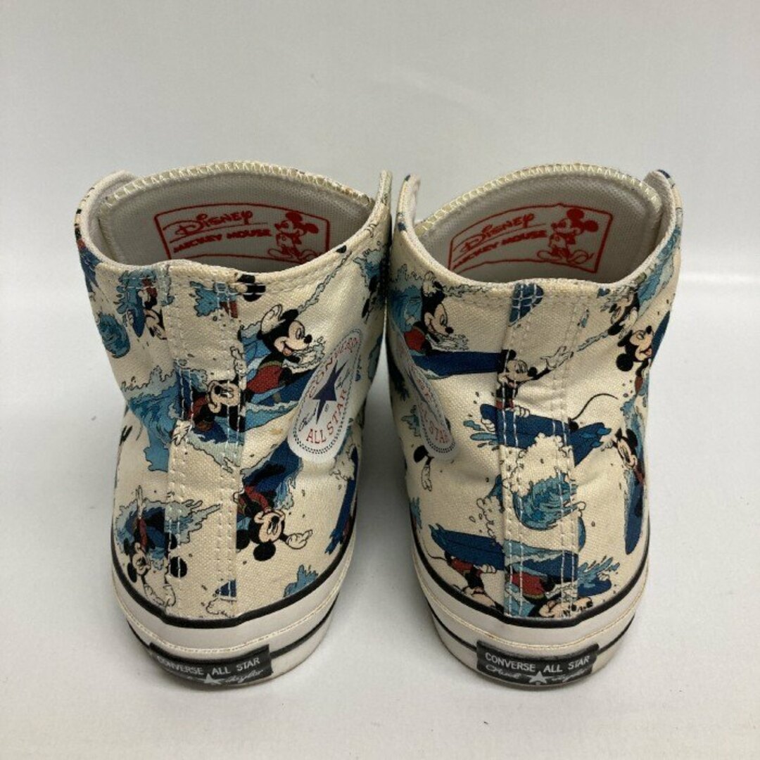 CONVERSE(コンバース)の★CONVERSE コンバース ALL STAR 100 MICKEY MOUSE SURFIN HI ハイカットスニーカー ホワイト×ネイビー size25cm メンズの靴/シューズ(スニーカー)の商品写真