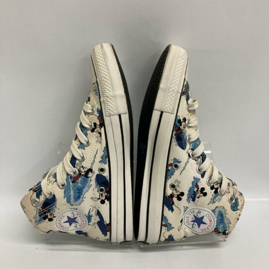 CONVERSE(コンバース)の★CONVERSE コンバース ALL STAR 100 MICKEY MOUSE SURFIN HI ハイカットスニーカー ホワイト×ネイビー size25cm メンズの靴/シューズ(スニーカー)の商品写真