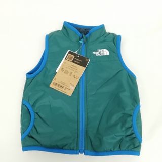 ザノースフェイス(THE NORTH FACE)のNYB82345 ベビー リバーシブル コージー ベスト 80 グリーン(ジャケット/コート)