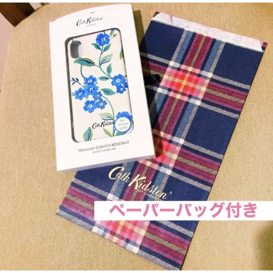 Cath Kidston(キャスキッドソン)のキャスキッドソン　iPhoneケース  X/XS 花柄　新品タグ付き　送料無料 スマホ/家電/カメラのスマホアクセサリー(iPhoneケース)の商品写真