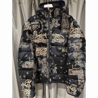 モンクレール(MONCLER)の【即納】MONCLER モンクレール Frevile ペイズリーダウン サイズ3(ダウンジャケット)