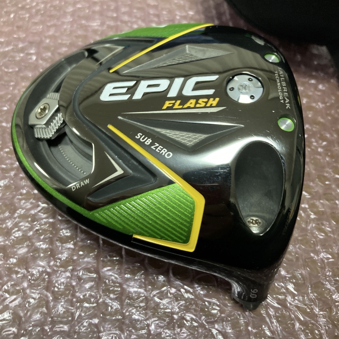 Callaway(キャロウェイ)のキャロウェイ エピックフラッシュ　サブゼロ　ドライバーヘッド　1W　9.0° スポーツ/アウトドアのゴルフ(クラブ)の商品写真