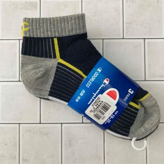 チャンピオン(Champion)の【新品】Champion　チャンピオン　キッズ　靴下　3足セット　19〜25cm(靴下/タイツ)