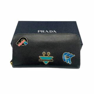 プラダ(PRADA)の⭐️良品⭐️ プラダ サフィアーノ レザー ロボット メタルロゴ 長財布(財布)