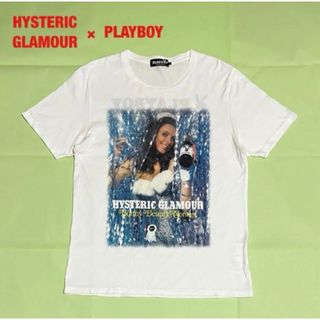 ヒステリックグラマー(HYSTERIC GLAMOUR)のHYSTERIC GLAMOUR×PLAYBOY　コラボTシャツ　ヒスガール(Tシャツ/カットソー(半袖/袖なし))