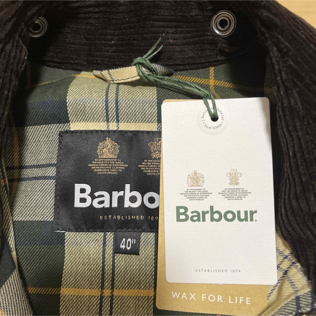 Barbour(バーブァー)のオーバーサイズBEDALEワックス ビデイル メンズ メンズのジャケット/アウター(ミリタリージャケット)の商品写真