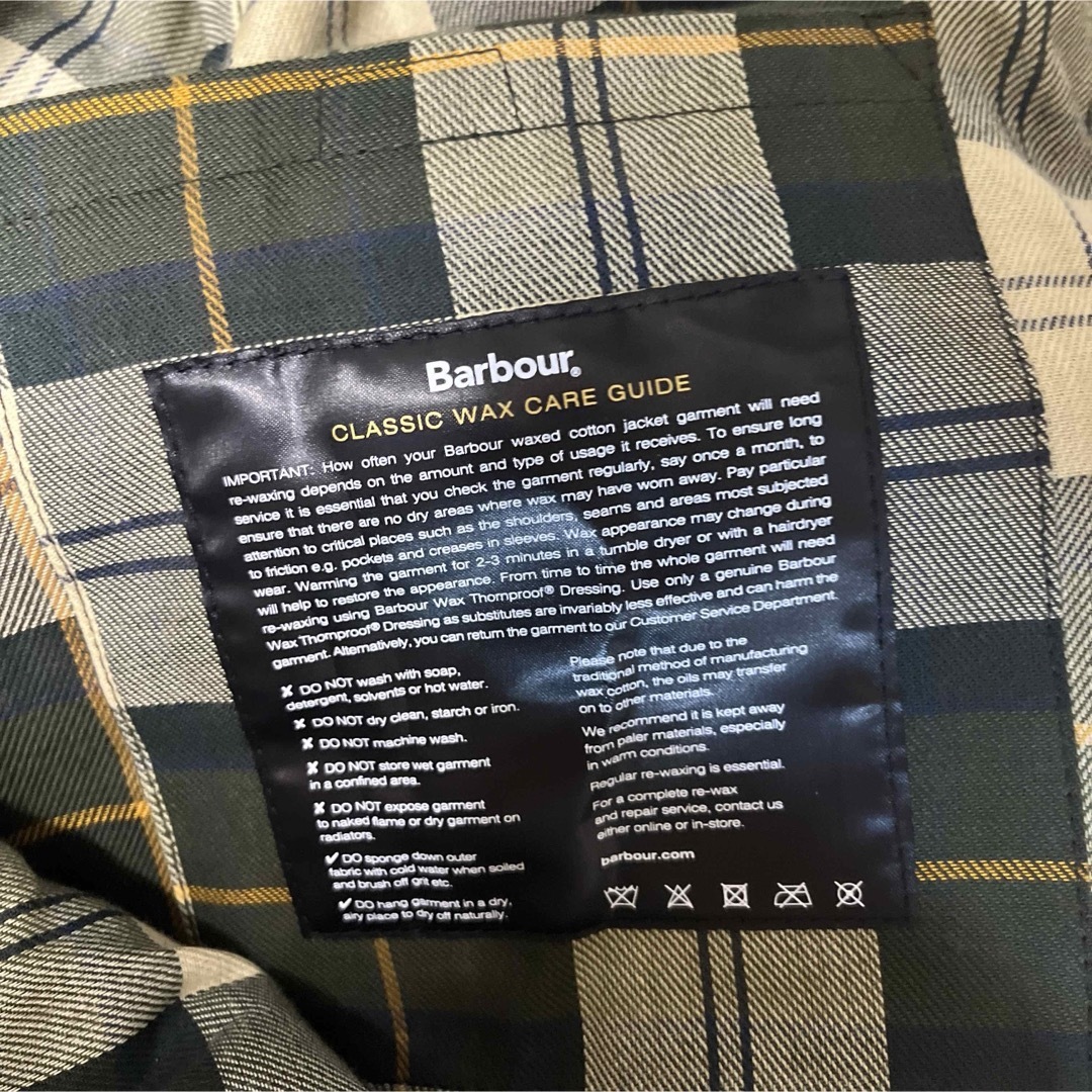 Barbour(バーブァー)のオーバーサイズBEDALEワックス ビデイル メンズ メンズのジャケット/アウター(ミリタリージャケット)の商品写真