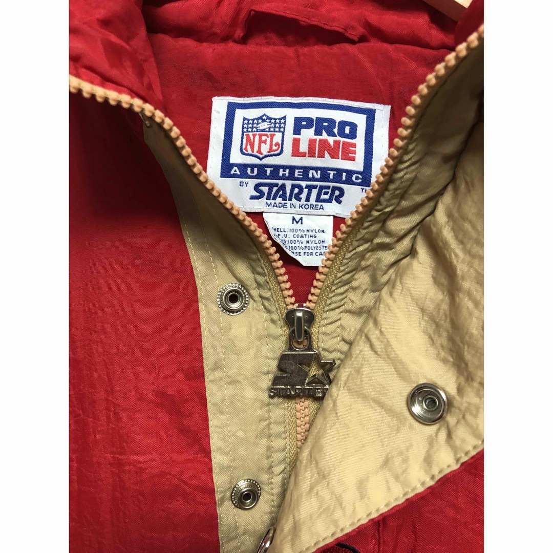 STARTER(スターター)のSan Francisco 49ers ジャケット メンズのジャケット/アウター(ナイロンジャケット)の商品写真