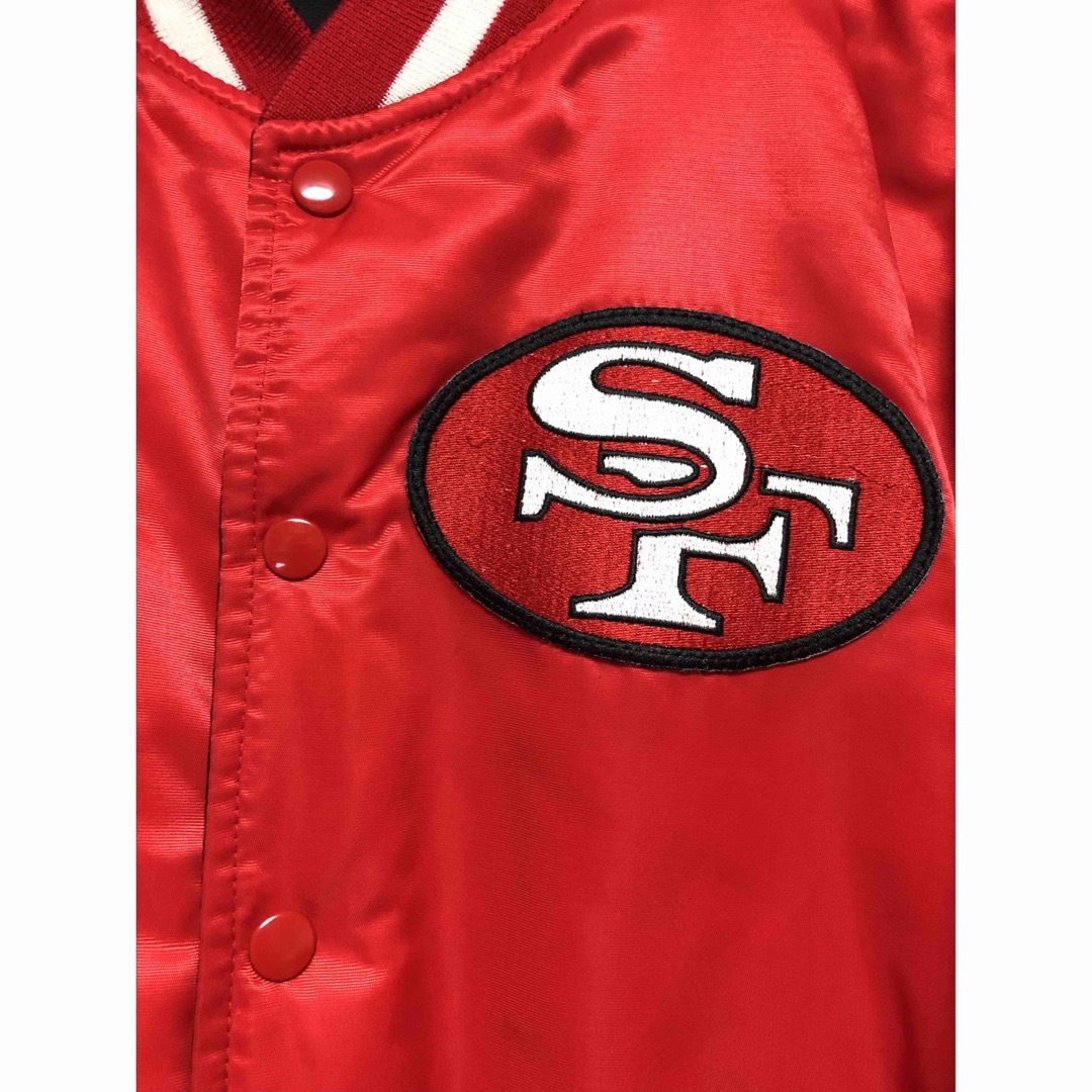STARTER(スターター)のSan Francisco 49ers リバーシブル ジャケット メンズのジャケット/アウター(スタジャン)の商品写真