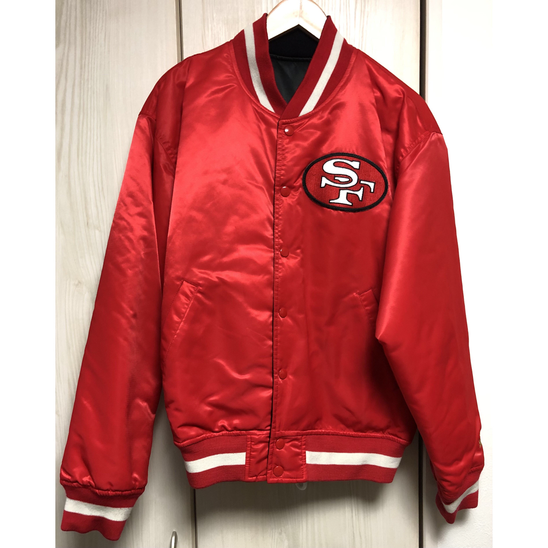 STARTER(スターター)のSan Francisco 49ers リバーシブル ジャケット メンズのジャケット/アウター(スタジャン)の商品写真