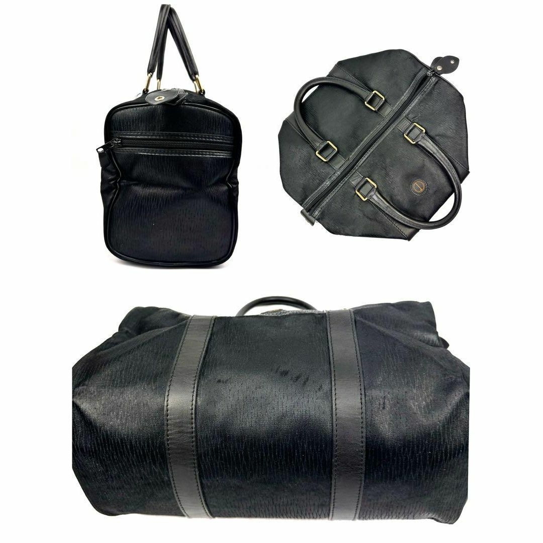Dunhill(ダンヒル)のダンヒル ハンドバッグ ナイロン レザー ミニボストン トラベルバッグ ブラック レディースのバッグ(ハンドバッグ)の商品写真