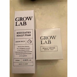 エヌオーガニック(N organic)のGROW LAB スカルプフォーム＆ブラシ(スカルプケア)