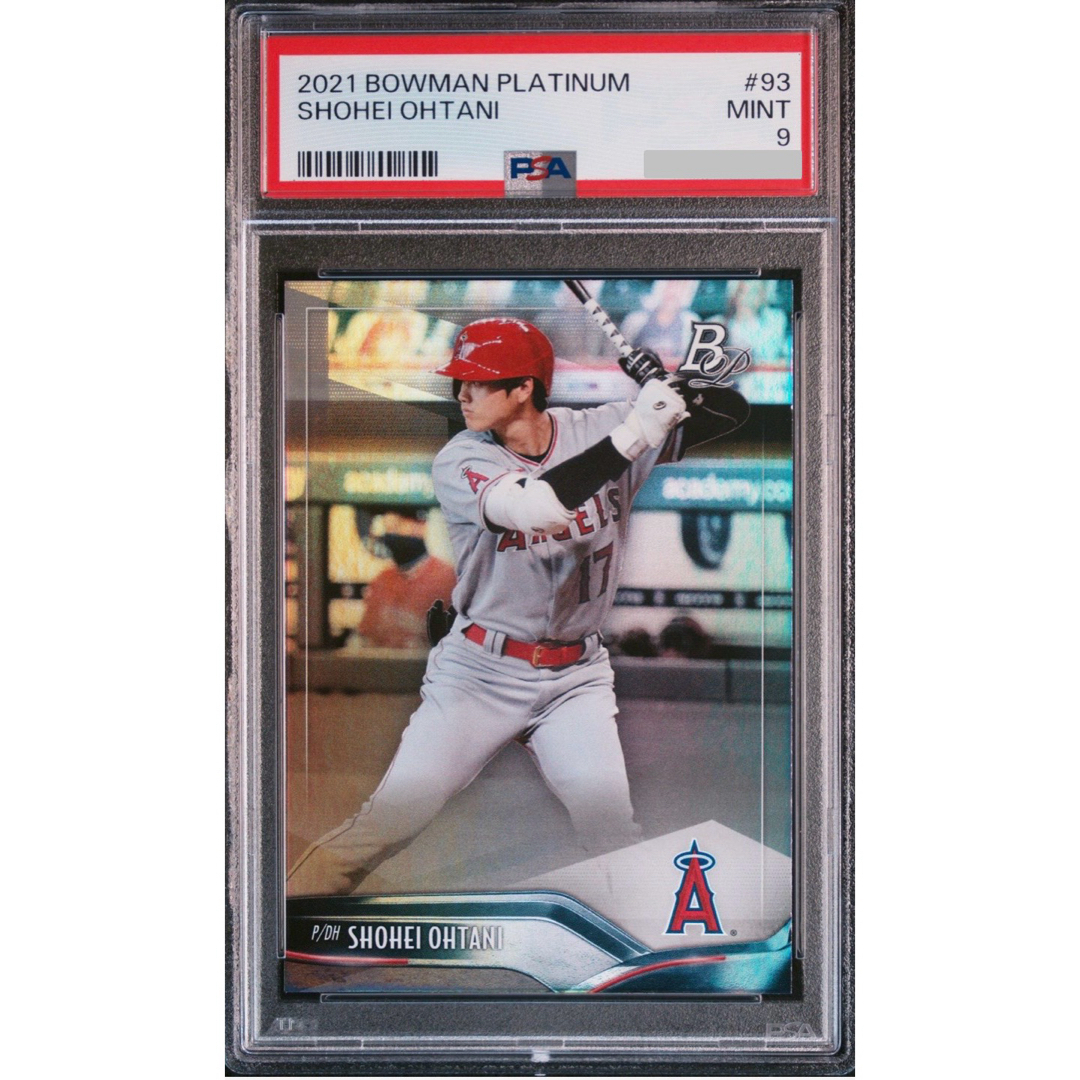 PSA9 鑑定済 Topps 2021 MLB 大谷翔平 カード 93 エンタメ/ホビーのトレーディングカード(シングルカード)の商品写真