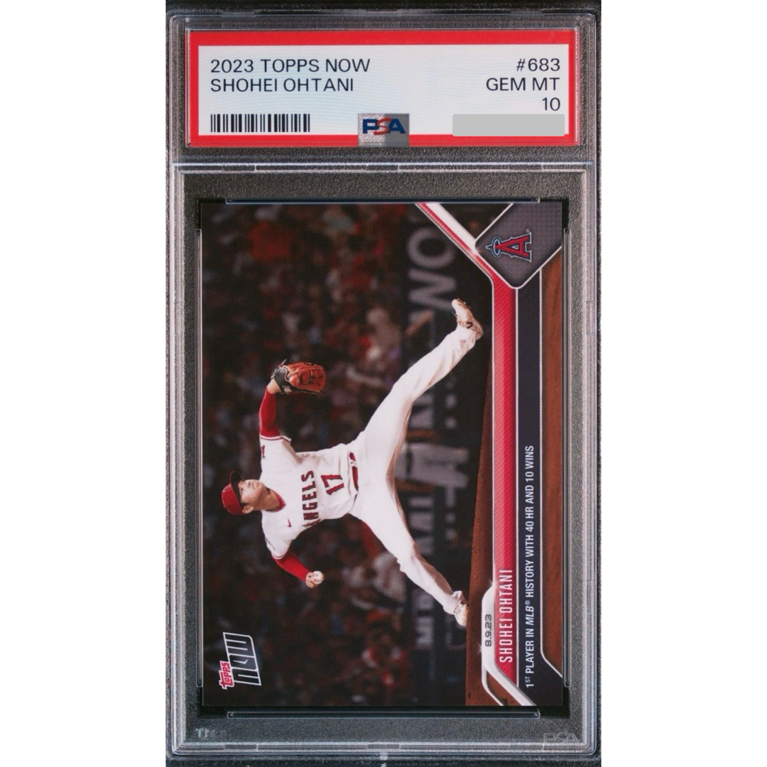 PSA10 鑑定済 Topps now MLB 大谷翔平 カード 683 エンタメ/ホビーのトレーディングカード(シングルカード)の商品写真