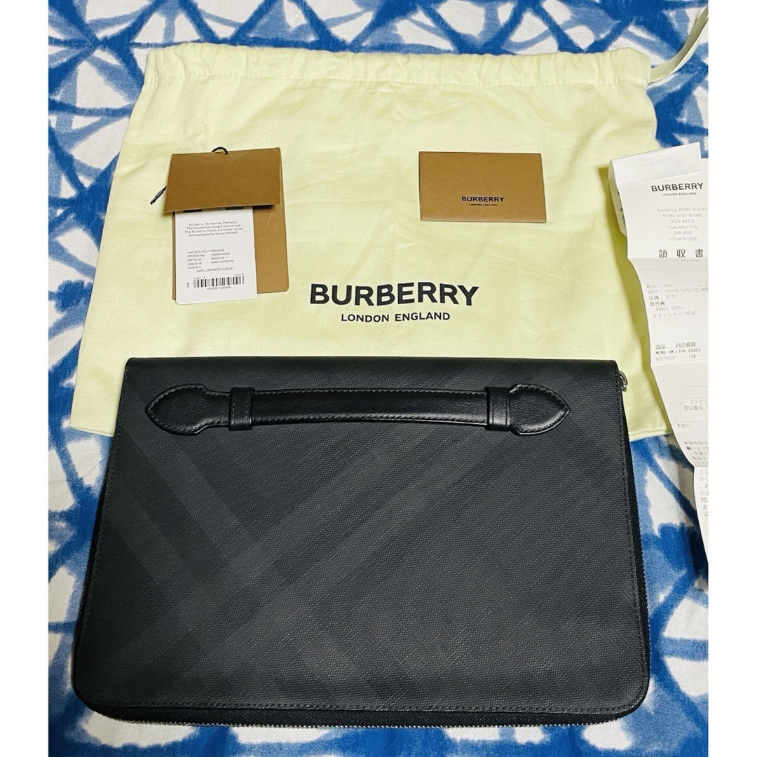 BURBERRY(バーバリー)のBurberry Clutch / バーバリークラッチ メンズのバッグ(セカンドバッグ/クラッチバッグ)の商品写真