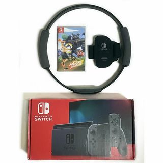 美品 任天堂 Switch スイッチ リングフィットアドベンチャーセット 付き(家庭用ゲーム機本体)