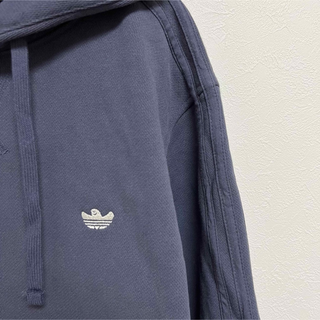 adidas(アディダス)の【格安美品】アディダス adidas メンズパーカー ネイビー S メンズのトップス(パーカー)の商品写真