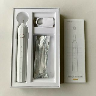 美品　epeios  エペイオス　電動歯ブラシ　ホワイト(電動歯ブラシ)