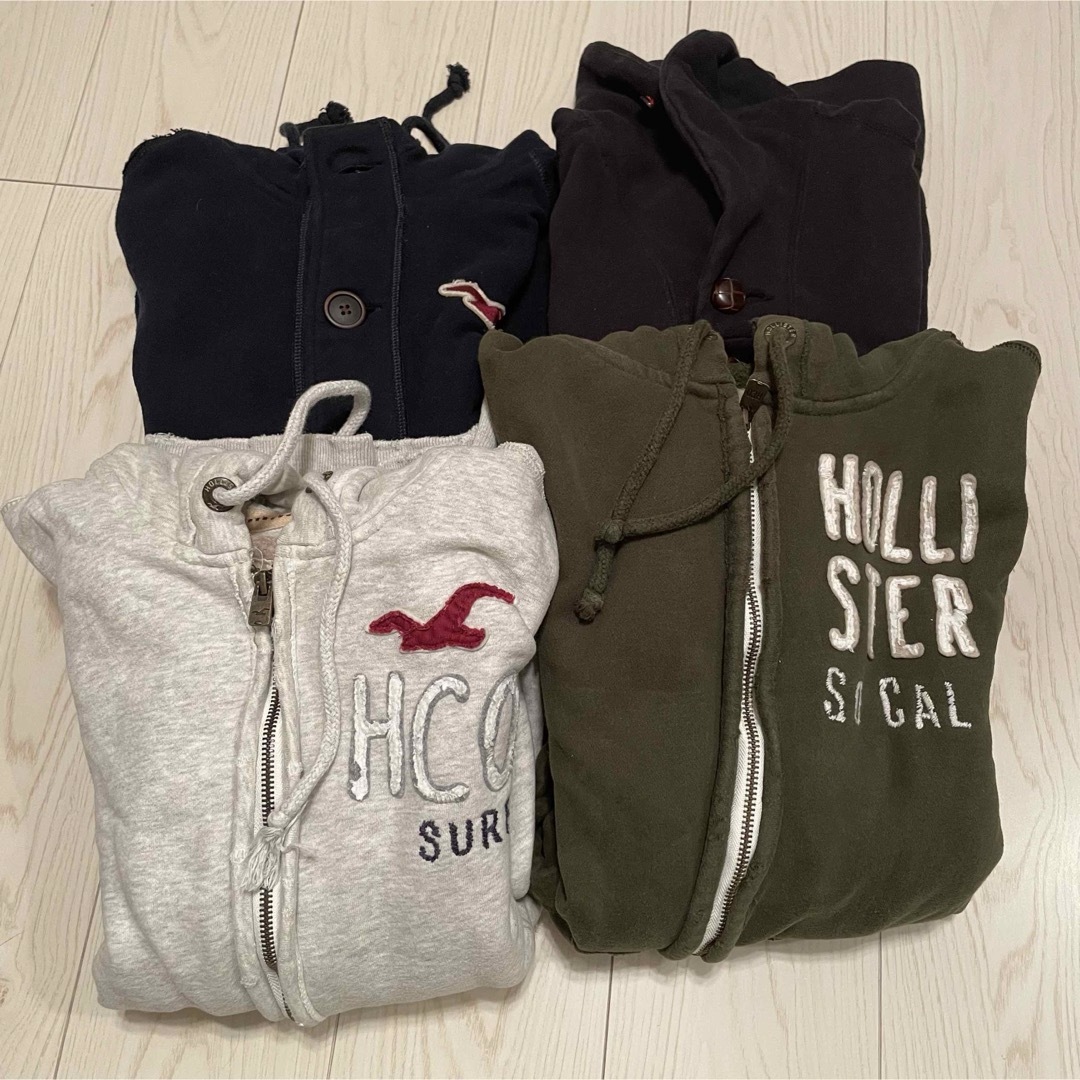 パーカーHOLLISTER ホリスター アメリカンイーグル パーカー ４枚セット