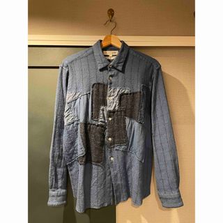 COMME des GARCONS SHIRT - ほぼデッドCOMME des GARCONS SHIRT 縮絨パッチワークシャツ