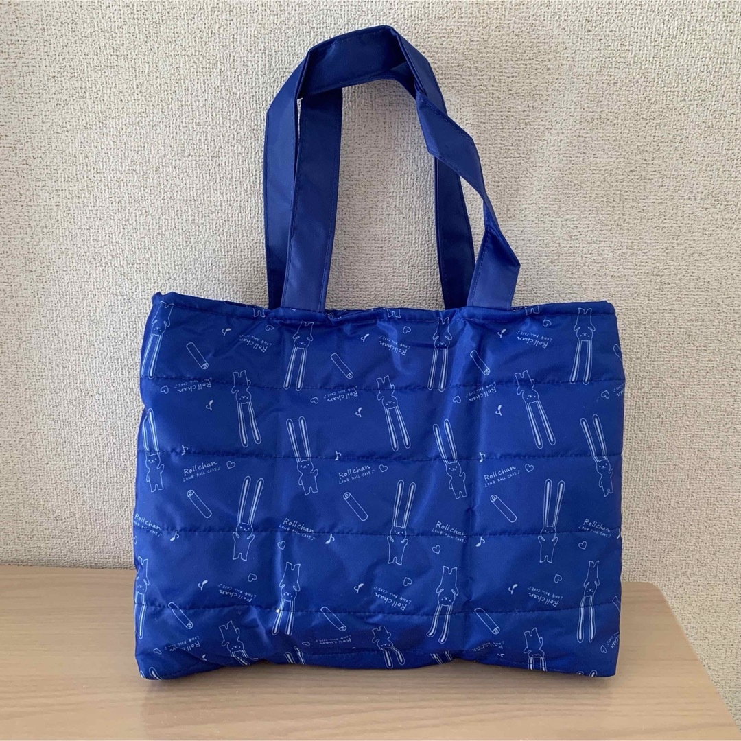山崎製パン(ヤマザキセイパン)の未使用品　ロールちゃん　トートバッグ　非売品 レディースのバッグ(トートバッグ)の商品写真