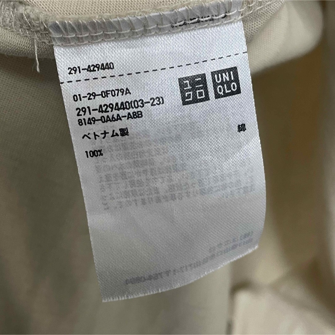 UNIQLO(ユニクロ)のユニクロ　マーセライズコットンボートネックワンピース レディースのワンピース(ロングワンピース/マキシワンピース)の商品写真