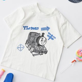 チャオパニックティピー(CIAOPANIC TYPY)の機関車トーマス　チャオパニックティピー　Tシャツ　90　(Tシャツ/カットソー)