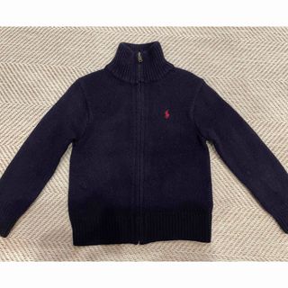 ポロラルフローレン(POLO RALPH LAUREN)のポロラルフローレン　キッズ　フルジップニット　110cm(ニット)