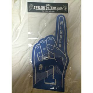 AWESOME CHEERING FOAM FINGER JAPAN BLUE(日用品/生活雑貨)
