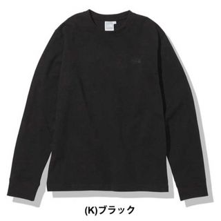 ザノースフェイス(THE NORTH FACE)の【新品未使用】ノースフェイス　ロングスリーブヌプシコットンティー　レディースL(Tシャツ(長袖/七分))