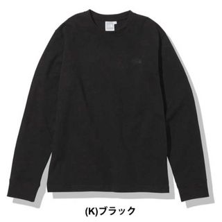 ザノースフェイス(THE NORTH FACE)の【新品未使用】ノースフェイス　ロングスリーブヌプシコットンティー　レディースM(Tシャツ(長袖/七分))