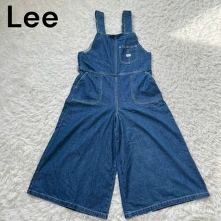 リー(Lee)のLee リー　デニム　オールインワン　ワイド　オーバーオール(サロペット/オーバーオール)