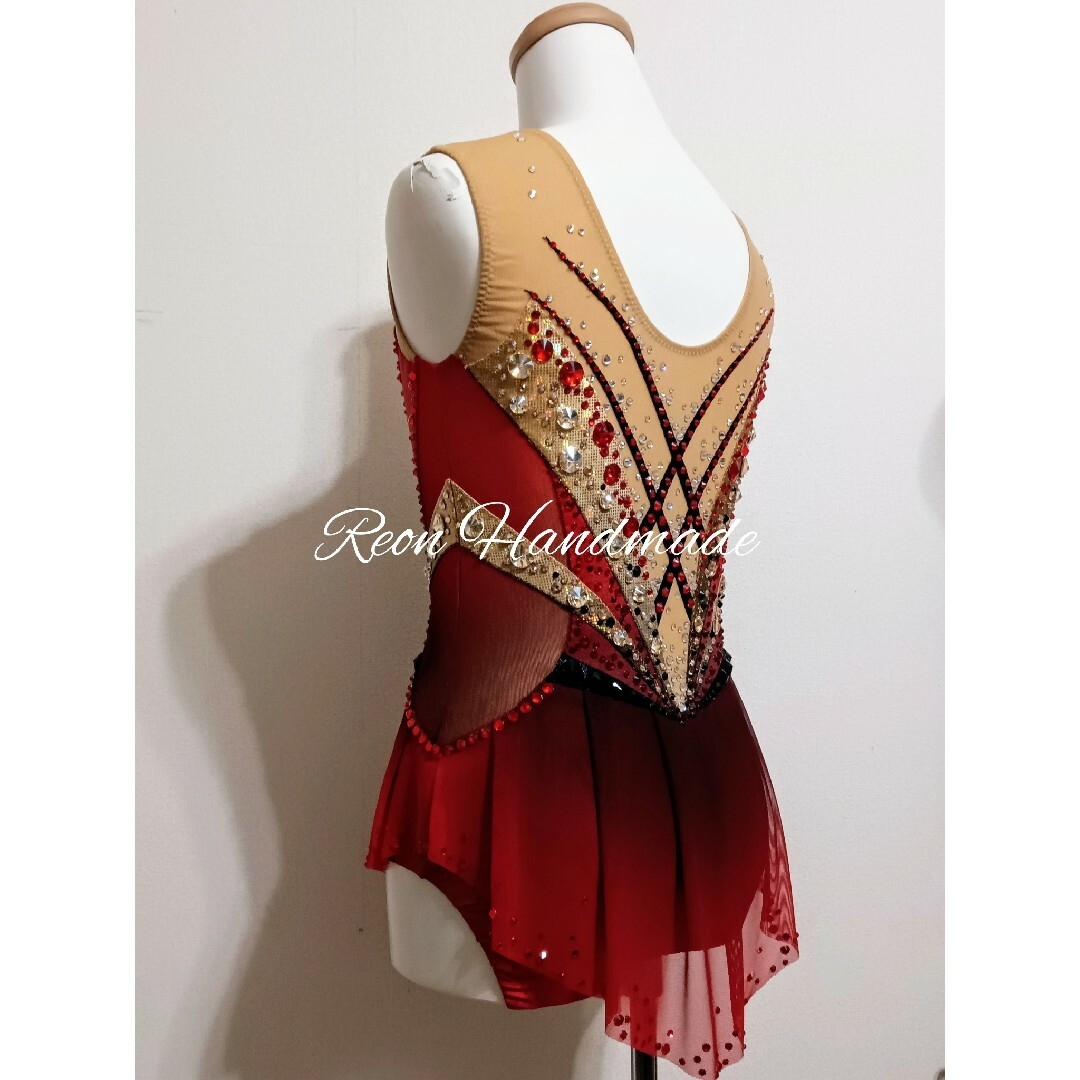 海外製✨新体操✨競技用レオタード✨装飾あり✨sizeLM~LLくらい 海外製✨新体操✨競技用レオタード✨装飾あり✨sizeLM~LLくらい