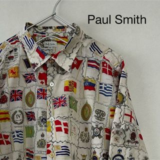 ポールスミス Paul Smith 総柄シャツ 牛柄